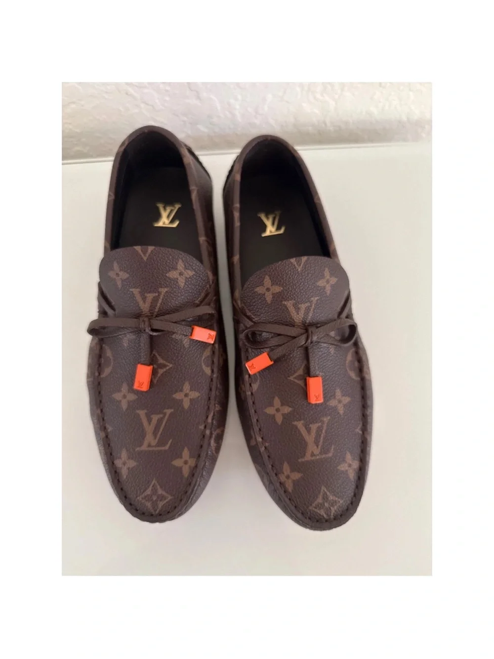 NWTS Louis Vuitton LV Driver Mocassin Men's Size 6.5